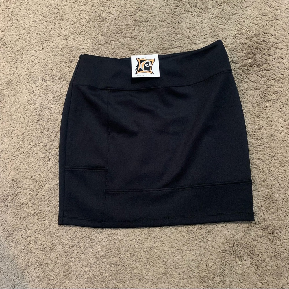 NWT Catwalk Black Luxe Skirt Small Performance & Artwear